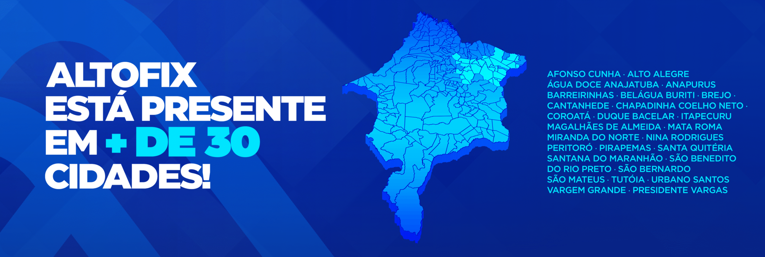 ALTOFIX esta presente em mais de 30 cidades ARGAMASSA CHAPADINHA MARANHÃO
